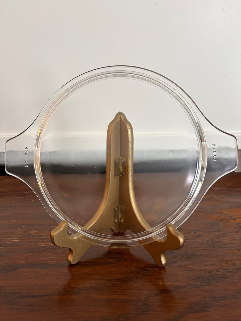 PYREX #474-C8 Replacement Lid Clear Glass